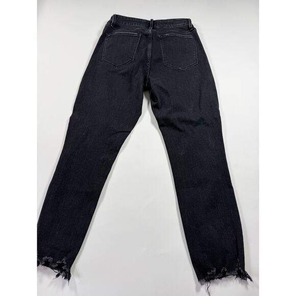 Abercrombie & Fitch Women’s Black Distressed Skinny Jeans 28 / 6 Short – High - Picture 8 of 9